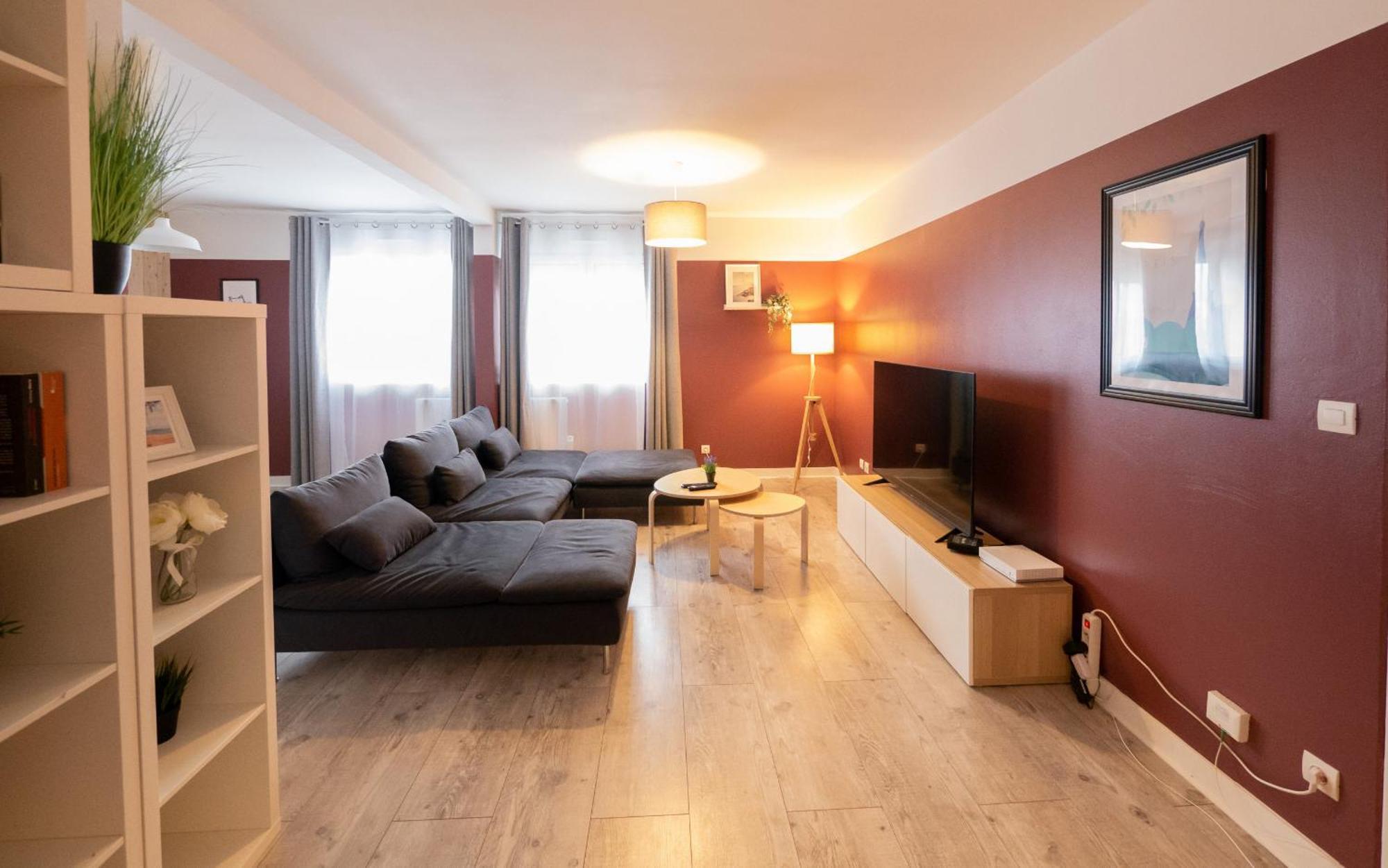 Le Grandiose - Gare - Parking - 6 Personnes - Reve Au Mans Apartman Le Mans Kültér fotó